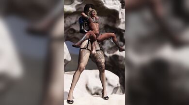 "Hentai Battle Royale: Tall Futa vs Twink"