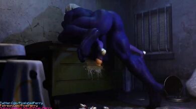 Mirko's Secret Love Affair with Nomu Unravels in the Ring as He Gets Slammed by His Own Moves and Loses to Her