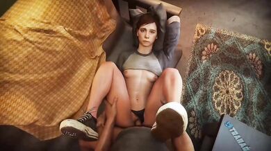 'Ellie gets double penetrated by Jesse [Trahao]'