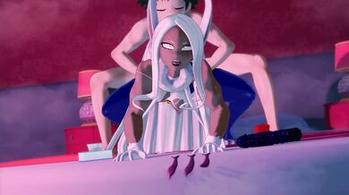"Bouncy Buns and Tight Butts: Deku's Rampant Hentai Adventure with Miruko"