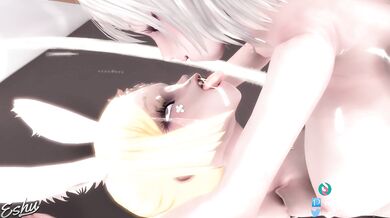 The Adventures of Elin and Tera in Eshu-Chan Land (Hentai Porn)