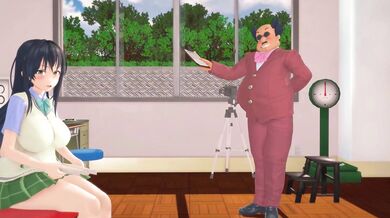 The forbidden love between a teacher and her student, hidden behind closed curtains in the classroom... but will their desires stay confined?