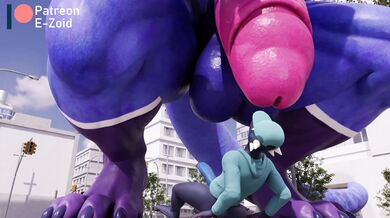 "Alien Mating Ritual: The Ultimate Breeding Ground for a Zoid Egg"