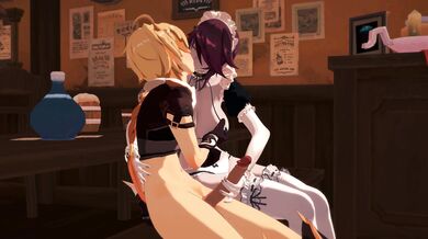 'Rosaria - Maid ver. (Hentai Nonne de lune)'