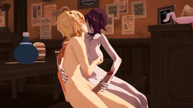 "A Night with the Moon Goddess - Rosaria (Nude ver.) [Lover]"