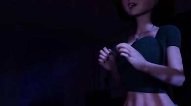 'La atractiva enfermera Cass, ofrece un hospitalario servicio al paciente desmayado Dezmall, en audio español'.