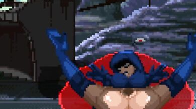 'The Dark Knight Rises as the Raven Can't Resist the Ultimate Gangbang in the Batcave'