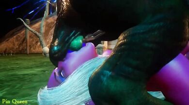 '"A Night Elf's Wild Life" - An Old Goblin Cums'