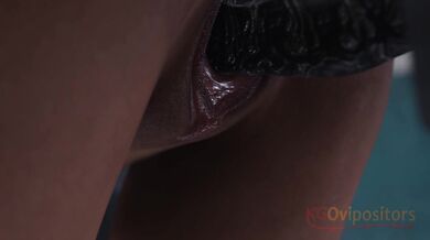 'Mother Alien Invades Jill With Eggs Full Of Love Juices'