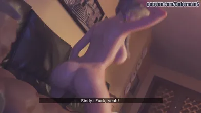 'Sindy Can't Stop Cheating on Her Boyfriend Scenes Compilation - [Doberman Studio]'
