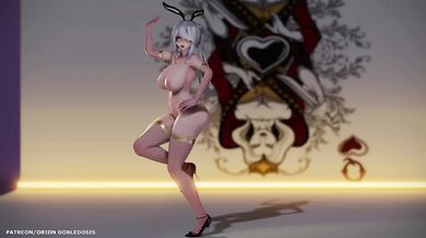 "Infiltrating the Bunny Suit! Queen's Card R-18 Hentai Video!"