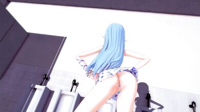 'Elise's Sensual Dance with a Muscular Knight (Erotic)'