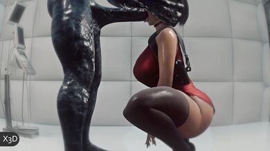 'Ada Wong and the Test Subject [Alt] in XXX-Dimensions'