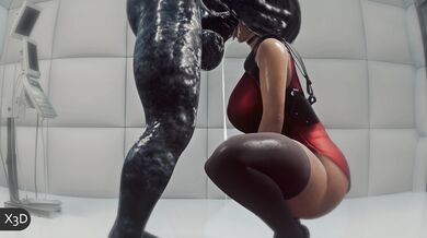 'Ada Wong and the Test Subject [Alt] in XXX-Dimensions'