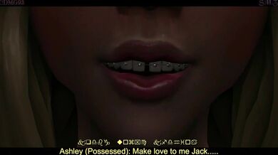 'In the darkness of despair, she finds solace in her vessel for the fallen...'