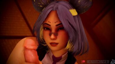 "Bright Lights, Hard Riders - A Valorant Hentai Adventure"