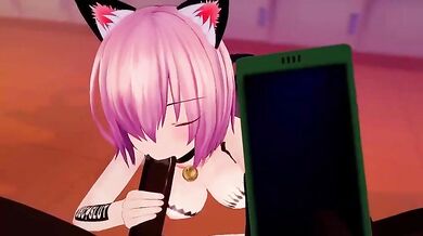 "Mashu's schoolmate gets fucked by her senior husband in an NTR threesome."