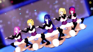 'The Temptation of Hentai Miko - Ai Hoshino, Kanae Arima and Miki Hoshino in a Sexy Threesome'