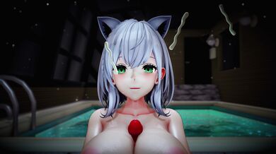 'MMD/4K/R18/Gentlemen[Hololive-Paizuri(Titjob)] Noel Shirogane(POV/Naked Ver) Somnus'