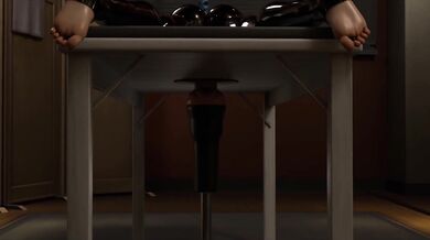 "The Dominatrix and her Hunky Slave: A Milking Session"