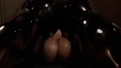 "The Dominatrix and her Hunky Slave: A Milking Session"