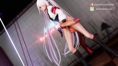 '【FUTA】SRM Iori snaps as a futanari dancer'