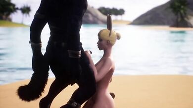 "Rough and Ready Rabbits: The Story of a Blonde Bunny Girl Giving In to Her Inner Wolf, with Wild Fervor!"