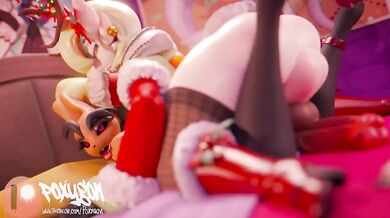 'Winter Wonders: Gardevoir and Lopunny’s White Christmas with a Kinky Twist [Poxygon]'