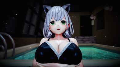 'MMD/4K/R18/Gentlemen[HoloLive-Paizuri]Noel Shirogane(POV Ver)[Somnus]'
