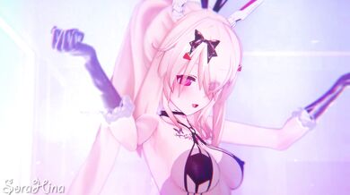 "The sexy bunnies of Ayanami Island love to play together in their secret clubhouse."