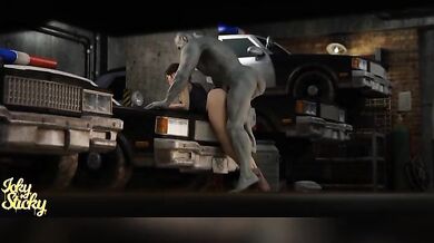 WATCH Claire Redfield and Mrx get it on in this hot porn scene!
