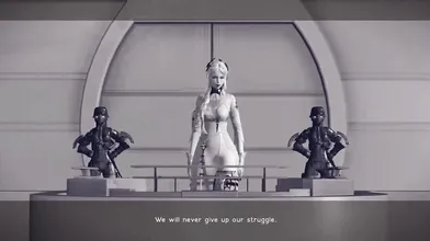 'Shocking Hentai Video! YoRHa Commander's Maniac Adventure'