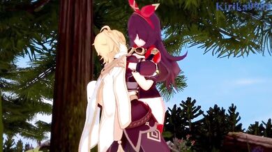 'Eternal Love and the Power of Aether: Amber's Journey to Pleasure'