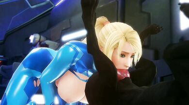 Sexy Samus with her Cute Doggy in 4k Ultra HD Quality and High Frame Rate (Note: It's not actually porn)