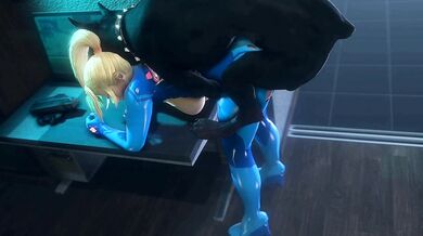 Sexy Samus with her Cute Doggy in 4k Ultra HD Quality and High Frame Rate (Note: It's not actually porn)