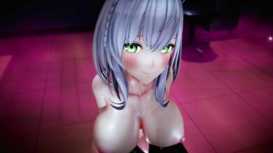 "MMD/4K/R18/For gentlemen HoloLive-Echichi Connect Dance Noel Shirogane (Naked Ver) Somnus"