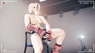 "Watch as the sexy Cammy from Street Fighter battles her way through a compilation of all-new hentai porn scenes!"