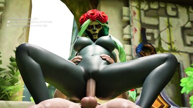 "The Deadly Cum of a Commanding Legend"