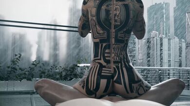 "El Amor en la Ducha con Jack y su Esposa de Español."