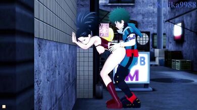 'Tentacles of doom engulf Kirishima Eijiro as he struggles to escape the clutches of an evil spirit from another dimension!'