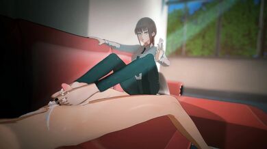 'Bazett's Chain Saw Mania: A Night of Hentai Lust with Makima'