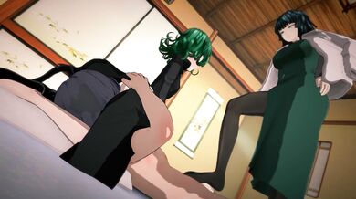 "Hurricane Tatsumaki and Blizzard Fubuki: One Punch Man with BAZETT"