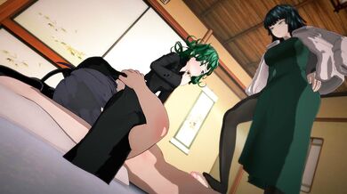 "Hurricane Tatsumaki and Blizzard Fubuki: One Punch Man with BAZETT"