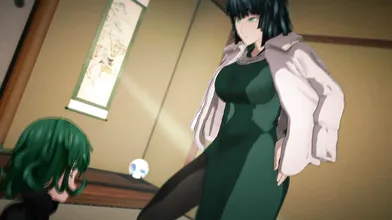 "Hurricane Tatsumaki and Blizzard Fubuki: One Punch Man with BAZETT"