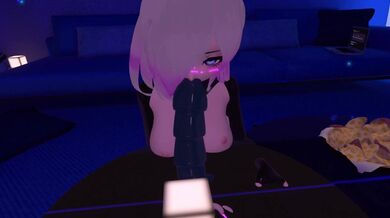 'Virtual Reality Cums-a-Blowjob'