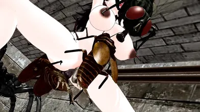 Office Lady and Insect Adventures in the Forest