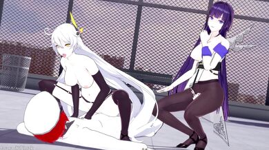 Mature Woman Rides A Large Cock Into Her Ass