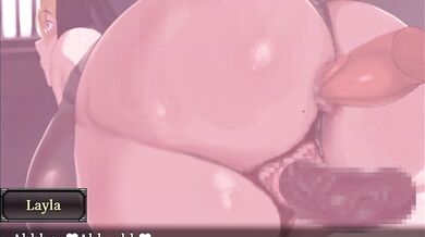 The Church Maiden Gets F**ked by the Village Chief! Part 3