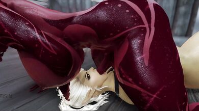 Beautiful Elf Queen Fucked by a Huge Demon Cock