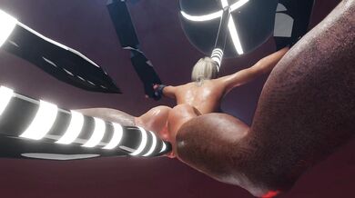 The Cyber Tentacle Fucking Machine: Lidias Ultimate Fantasy Come True